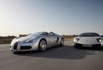 Bugatti vs Lamborghini: batalla de gigantes entre deportivos