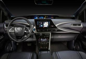Toyota de hidrógeno: sedán Mirai